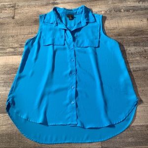 Blue Blouse  -  Perfect for Business Casual
